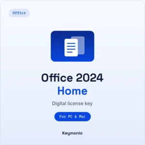 Keymsnio product card: Office 2024 Home, For PC & Mac