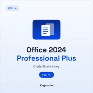Keymsnio product card: Office 2024 Professional Plus, For PC