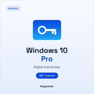 Keymsnio product card: Windows 10 Pro, OEM license